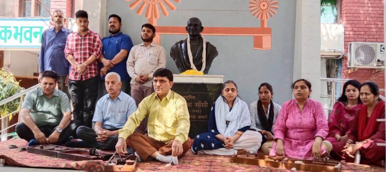 गांधी स्मारक निधि ने की विश्व शांति की अपील