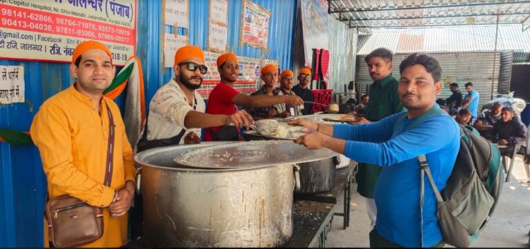 ओम महादेव कांवड़ सेवादल, चण्डीगढ़ की प्रशंसा की केदारनाथ पुलिस-प्रशासन ने