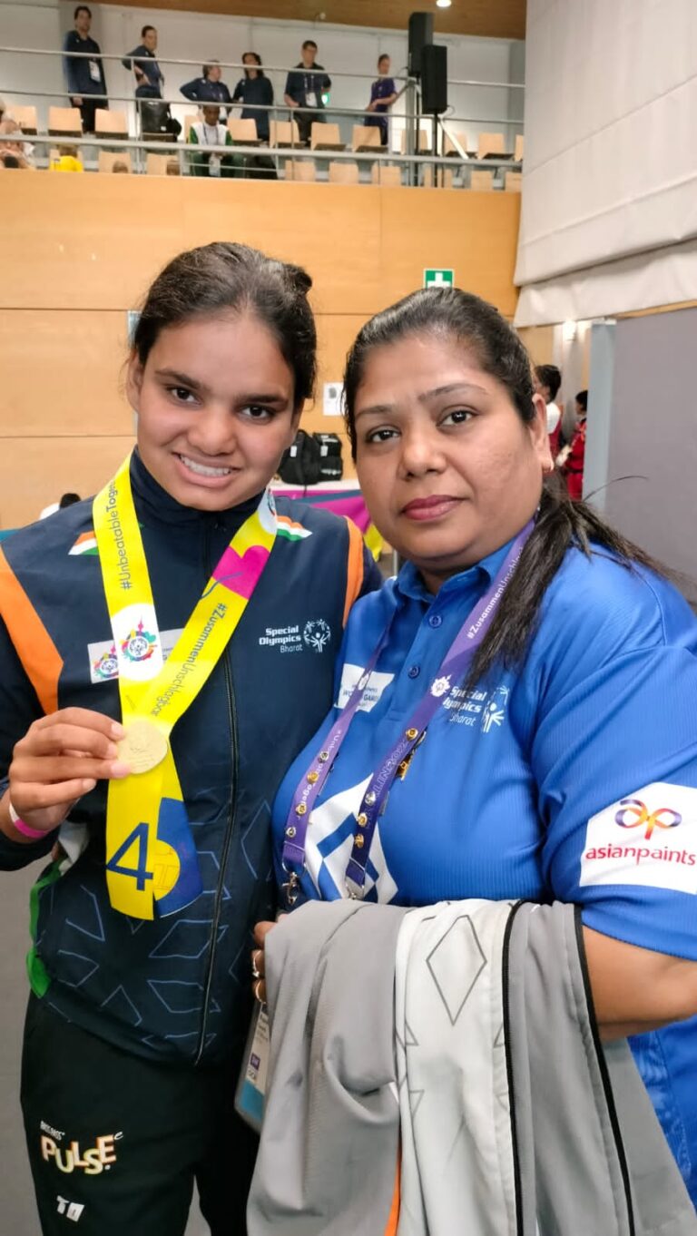 Prathna Bhatia , a Special  Athlete from Bhavan Chandigarh Makes Country and City Proud  by Winning Silver Medal at Berlin